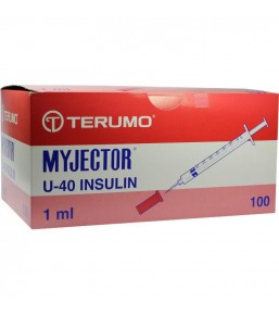 U-40 Terumo spuitjes voor Caninsulin