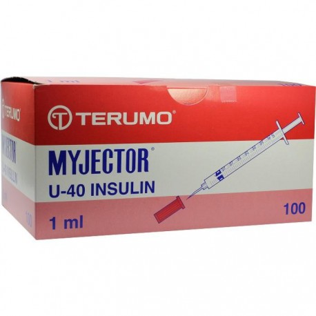 U-40 Terumo spuitjes voor Caninsulin