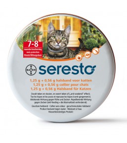 Seresto™ Kat - vlooien en tekenband Bayer / Direct-Dierenarts