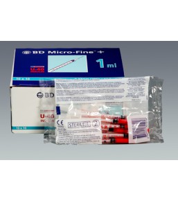 U-40 BD Micro-Fine + spuitjes voor insuline