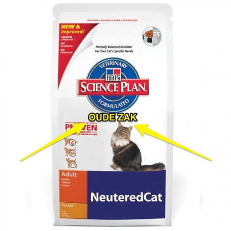 Hill's VetEssentials Feline Young Adult - Neutered Cat Lower Fat