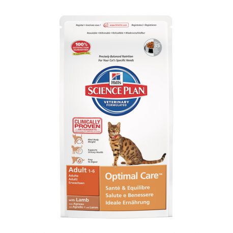 Science Plan Feline Adult Optimal Care Lam