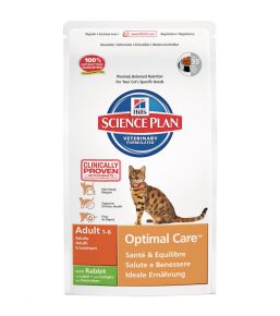 Science Plan Feline Adult Optimal Care Konijn