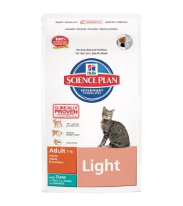 Science Plan Feline Adult Light Tonijn