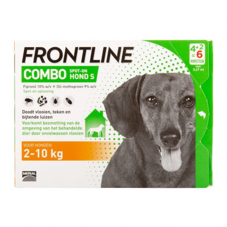 kruis Verfrissend Vergelden Frontline Combo™ Hond - Pipet tegen vlooien en teken - Merial /  Direct-Dierenarts