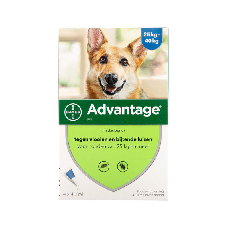 roman aanplakbiljet Aap Advantage Hond™ - Spot-on tegen vlooien - Bayer / Direct-Dierenarts