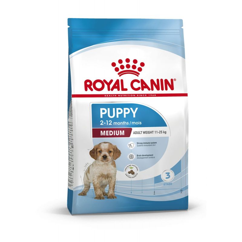 injecteren Hond alleen Royal Canin™ - Puppy Medium - brokken voor puppy / Direct-Dierenarts