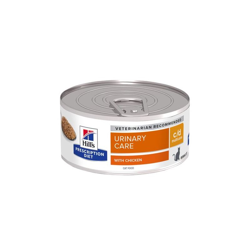 Sluimeren Wauw Spektakel Prescription Diet™ c/d Feline Minced with Chicken (blikvoer) - tegen  urineproblemen bij katten - Hill's / Direct-Dierenarts