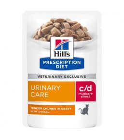Hill's Prescription Diet c/d Feline Urinary Stress (maaltijdzakjes)