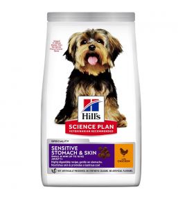 Hill's Science Plan Canine Adult Sensitive Stomach & Skin Small & Mini - Droog hondenvoer