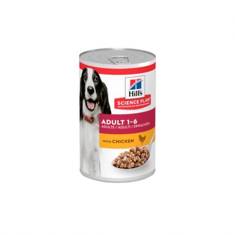 Science Plan Canine Adult Savoury Chicken (blikvoer)