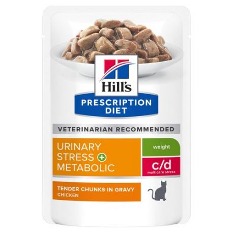 Prescription Diet c/d Feline Urinary Stress Metabolic - Maaltijdzakjes