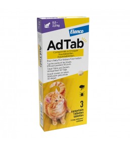 AdTab - Vlooien- en tekentabletten voor katten