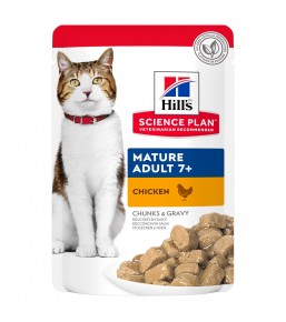 Hill's Science Plan Kat Mature 7+ - Maaltijdzakjes