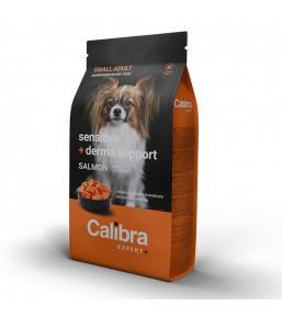 Calibra Expert+ Small Adult Sensitive + Derma Support Zalm - Hondenbrokken