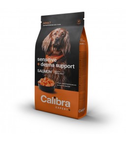 Calibra Expert+ Adult Sensitive + Derma Support Zalm - Hondenbrokken