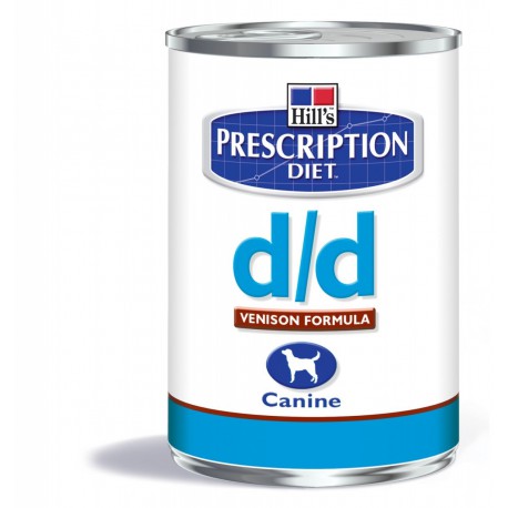 Hill's Prescription Diet D/D Canine Gibier (blik)