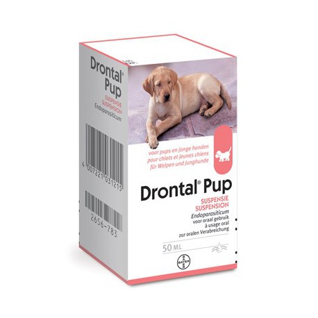 Professor boerderij mezelf Drontal Suspensie™ - Ontwormingsmiddel voor pups - Bayer / Direct-Dierenarts