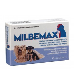 Milbemax kleine hond en puppy